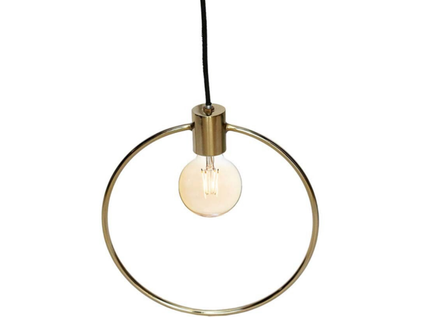 Oslo loftlampe i et enkelt design - messing