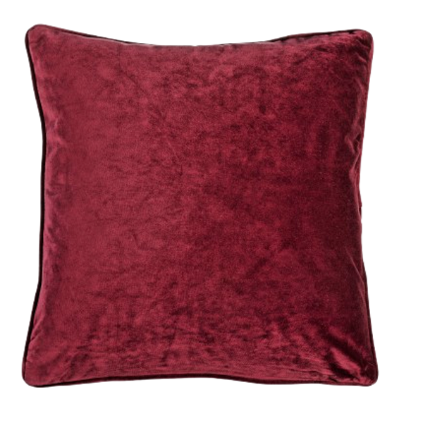 Velour pudebetræk str. 45x45 cm