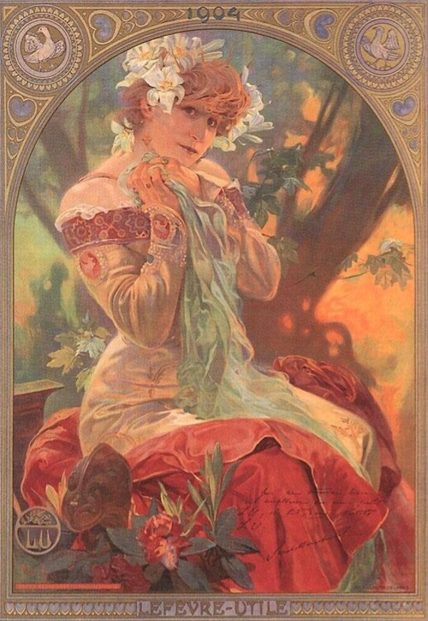 Vintage plakat "Franske fristelser"