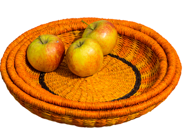 Flettede fade - sæt à 3