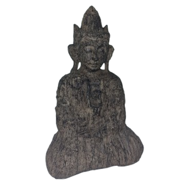 Siddende Buddha figur