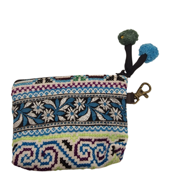Møntpunge i vintage Hmong