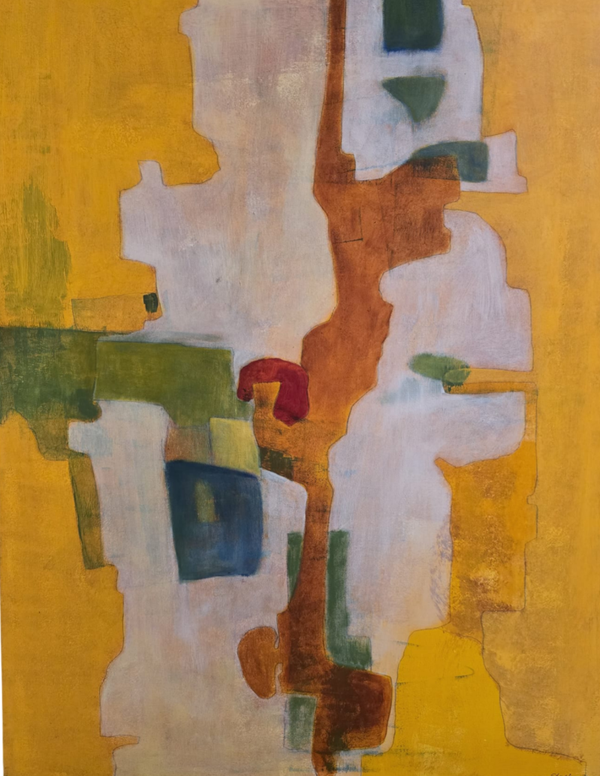 Maleri uden ramme str.