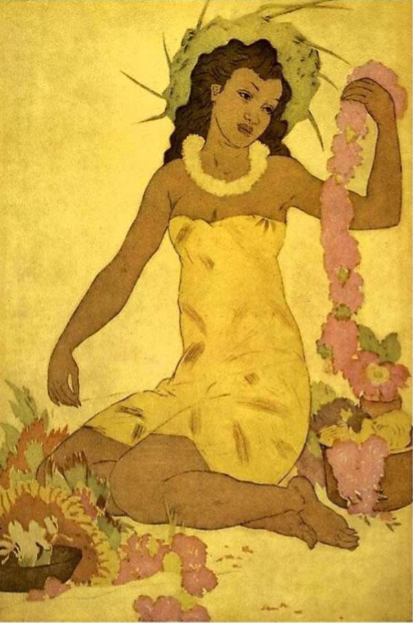 Dobbelt vintage postkort m. kuvert