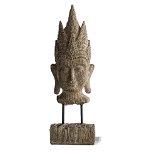 Buddha ansigt på fod