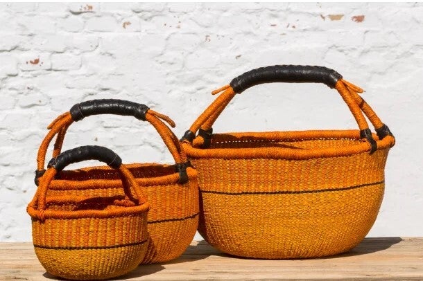 Bolgakurv fra Ghana  - Orange