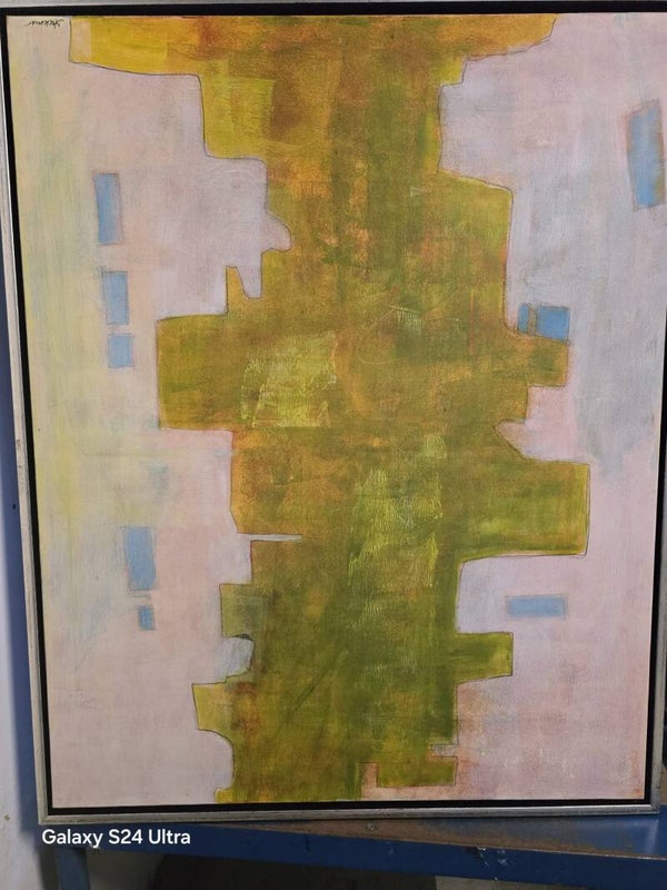 Maleri i svæveramme str.