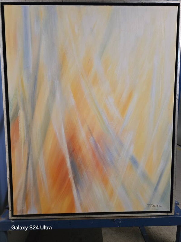 Maleri i svæveramme str.