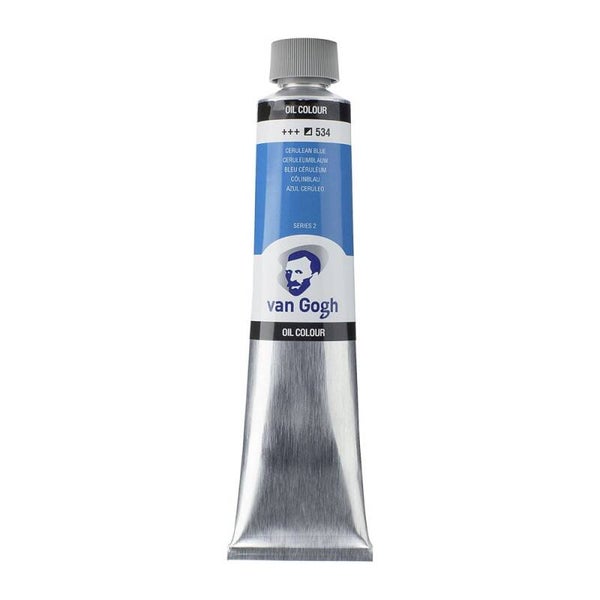 Van Gogh Olje 200ml – 534 Cerulean blue