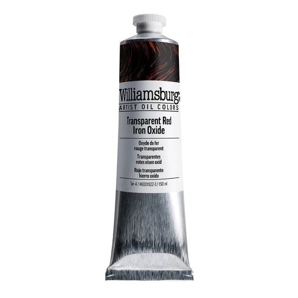 Williamsburg Artist Olje 150ml – 6001922 Transp Red Iron Ox.