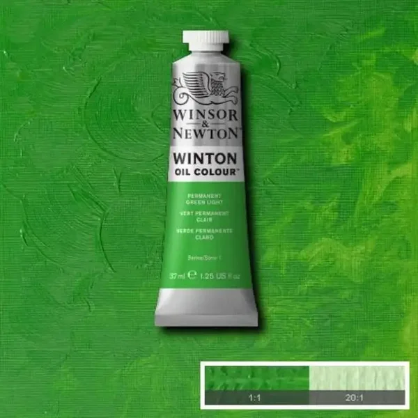 Winsor & Newton  oli 170 ml Permanent Green Light