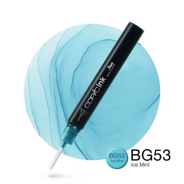 Copic Ink 12ml – BG53 Ice Mint Alkoholblekk med dyse