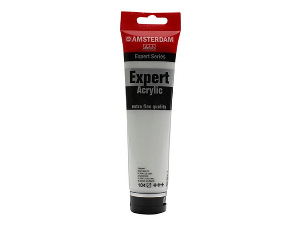 Amsterdam Expert Akryl 150ml – 104 zinc white