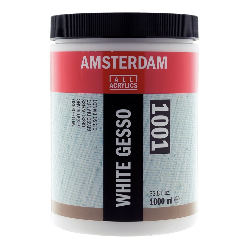 Amsterdam Gesso 1000ml – 1001 White