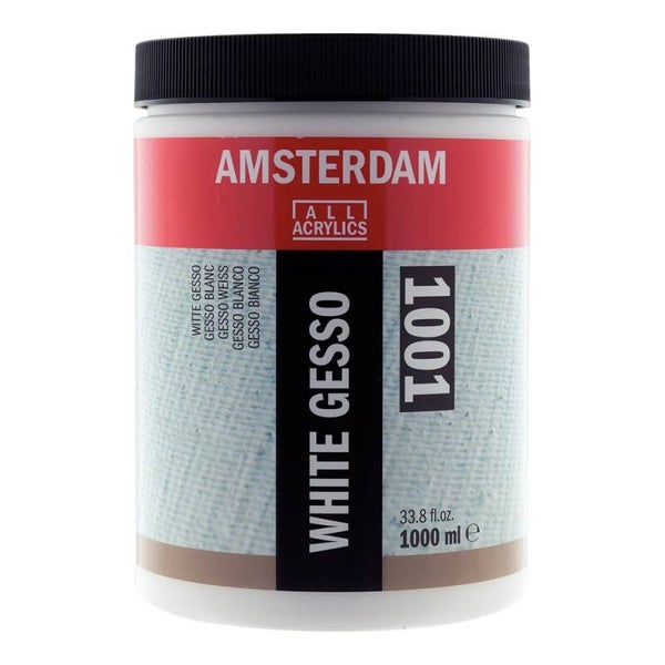 Amsterdam Gesso 1000ml – 1001 White