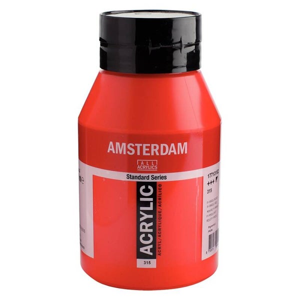 Amsterdam Standard Akryl 1000ml – 315 pyrrole red