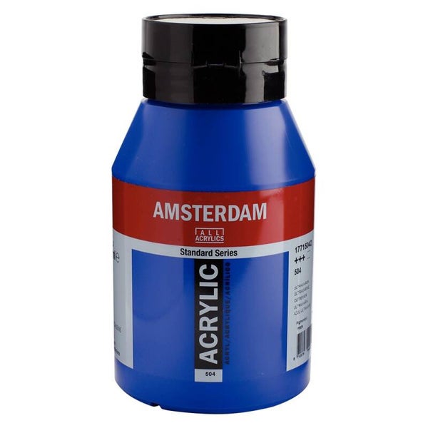 Amsterdam Standard Akryl 1000ml – 504 ultramarine