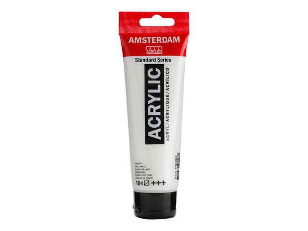 Amsterdam Standard Akryl 120ml – 104 Zink white