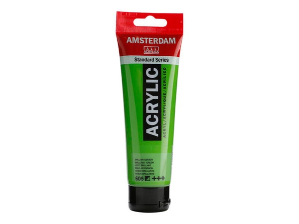 Amsterdam Standard Akryl 120ml – 605 Brilliant green