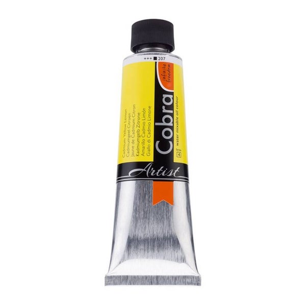 Cobra Artist 150ml – 207 Cadmium Yellow lemon