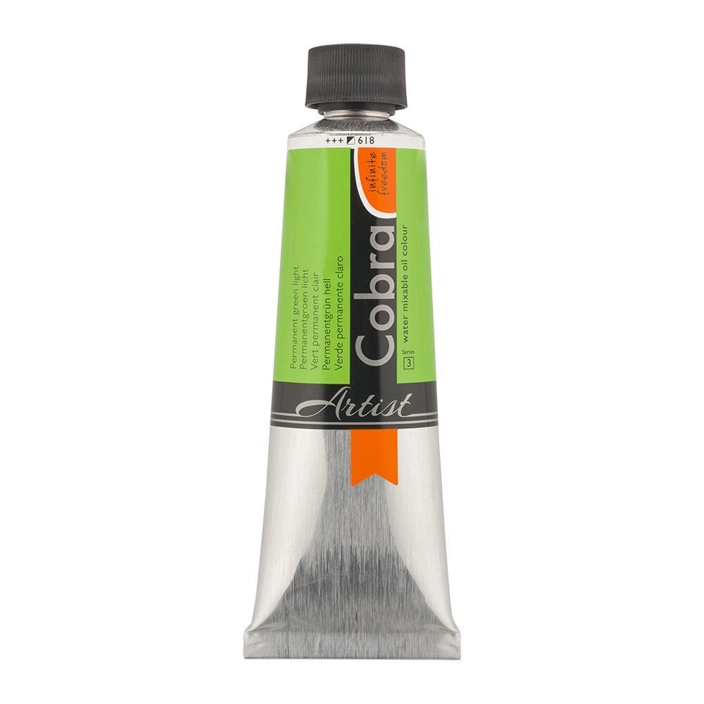 Cobra Artist 150ml – 618 Perm. green light