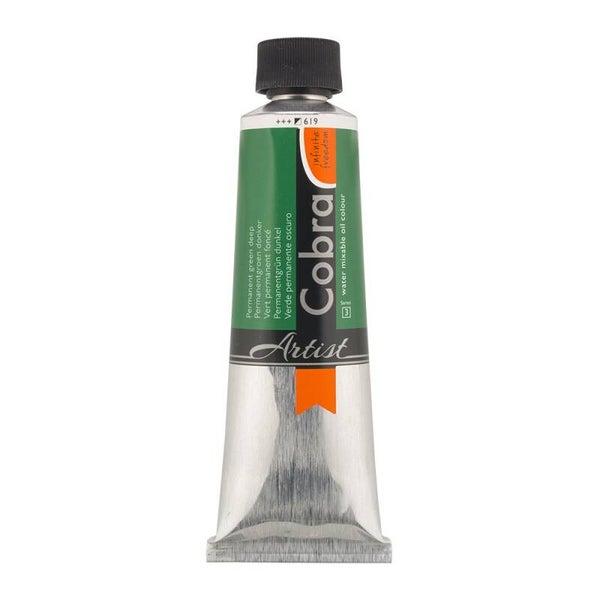 Cobra Artist 150ml – 619 Perm. green deep
