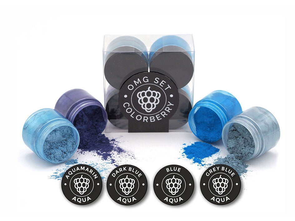 COLORBERRY OMG Sett 4x25g – Aqua