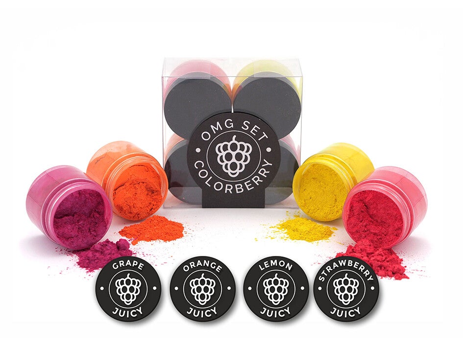 COLORBERRY OMG Sett 4x25g – Juicy