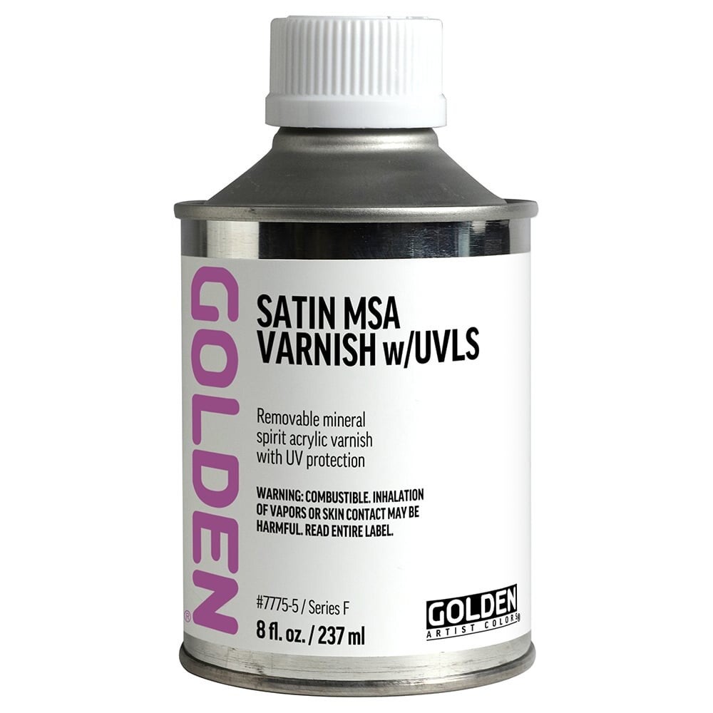 Golden Akryl MSA Varnish w/UVLS 7775 237ml – Satin