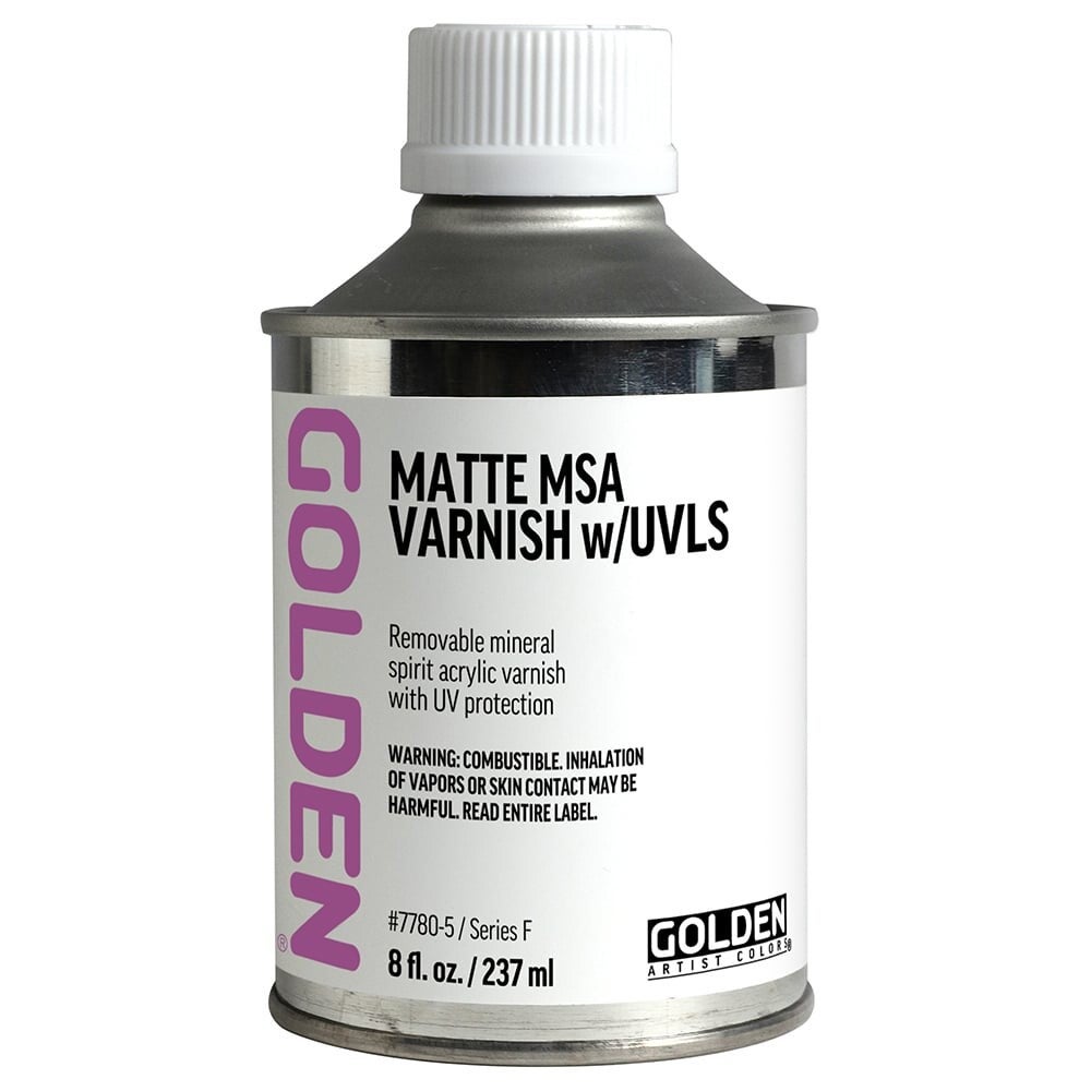Golden Akryl MSA Varnish w/UVLS 7780 237ml – Matte