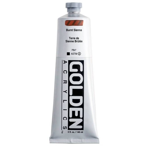 Golden Heavy Body Akryl 148ml – 1020 Burnt Sienna