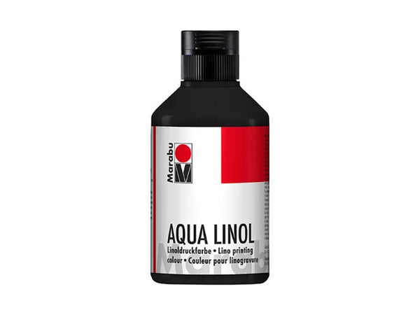 Marabu Aqua Lino 250ml – 073 Sort