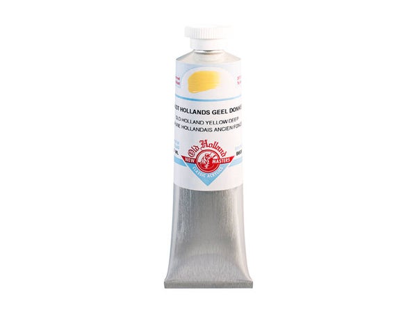 New Masters 60ml, B609 Old Holland Yellow Deep Old Holland Classic Acrylics