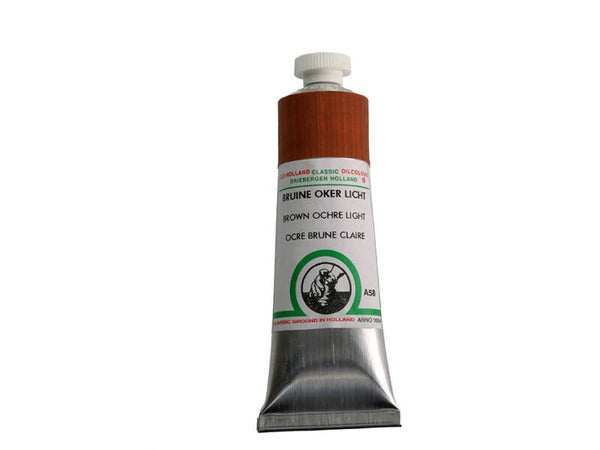 Old Holland 40ml, A58 Brown Ochre Light