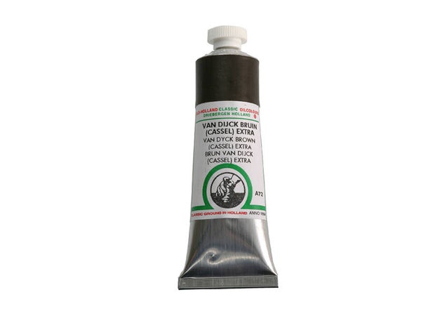 Old Holland 40ml, A72 Van Dyck Brown (Cassel) Extra