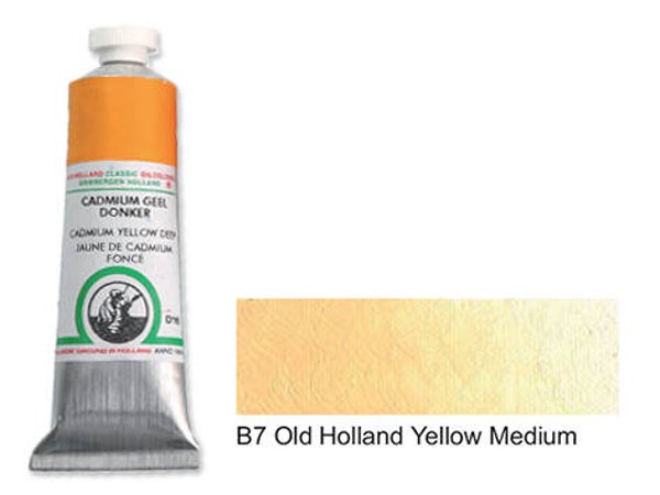 Old Holland 40ml, B7 Old HollandYellow Medium