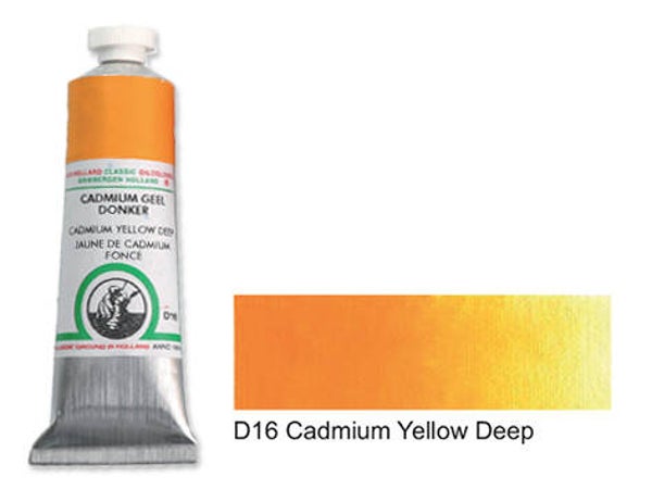 Old Holland 40ml, D16 Cadmium Yellow Deep