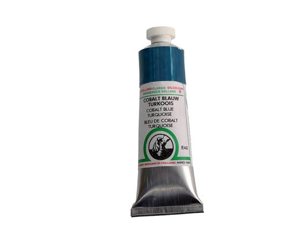 Old Holland 40ml, E42 Cobalt Blue Turquoise