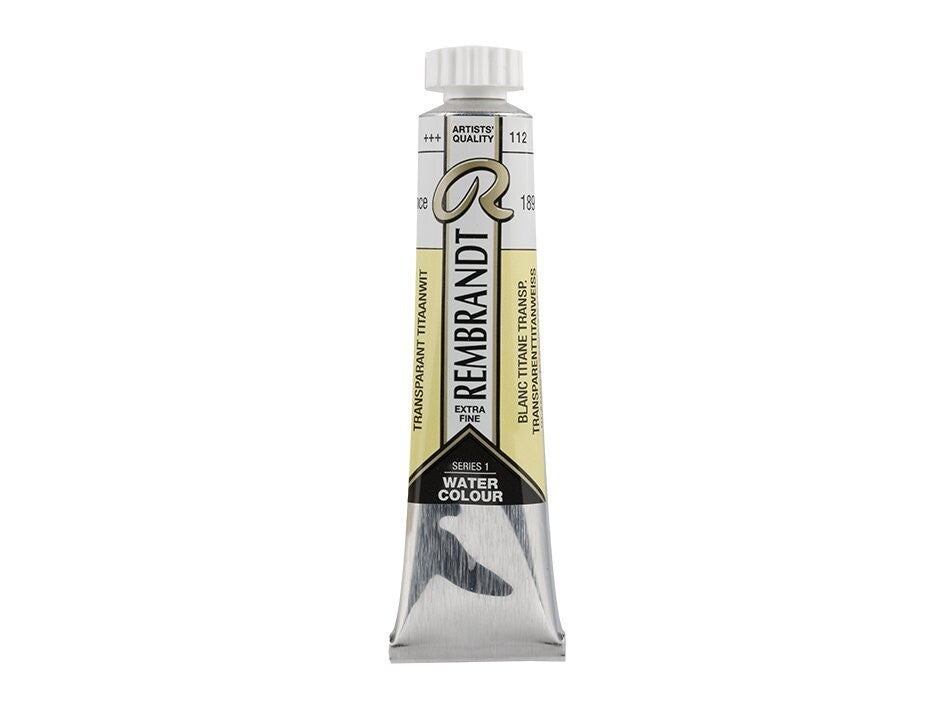 Rembrandt Akvarell tube 20ml – 112 Tran.Tit.White