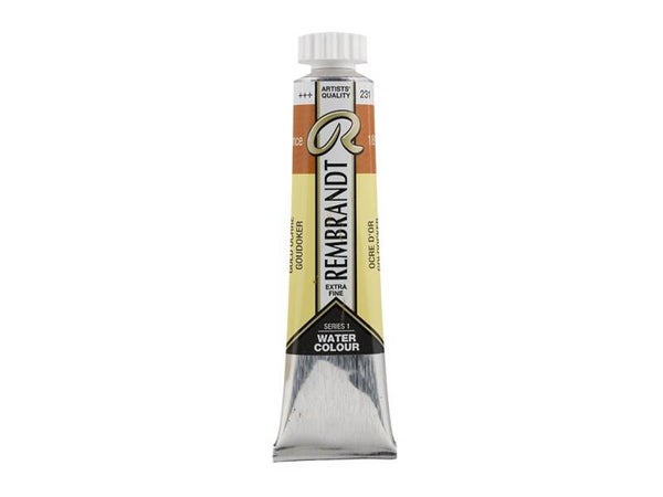 Rembrandt Akvarell tube 20ml – 231 Gold Ochre