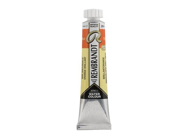 Rembrandt Akvarell tube 20ml – 264 Brilliant Orange
