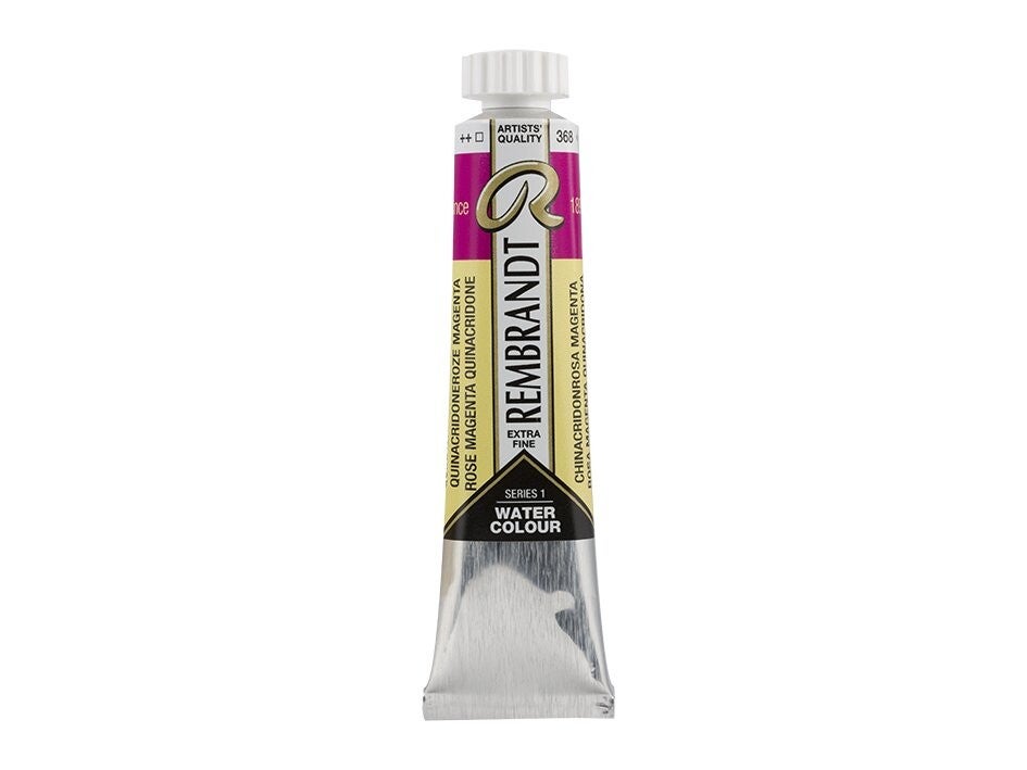 Rembrandt Akvarell tube 20ml – 368 Quinarose Magenta