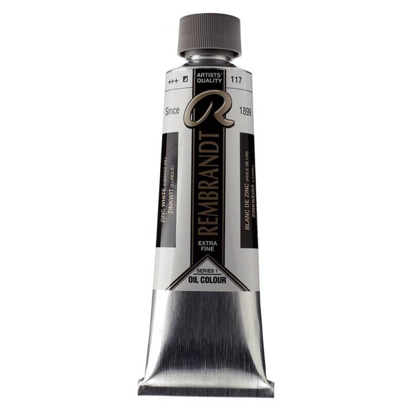 Rembrandt Olje 150ml – 117 Zinc white (linolje)