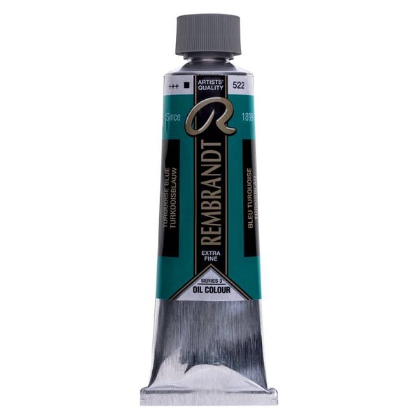 Rembrandt Olje 150ml – 522 Turquoise blue