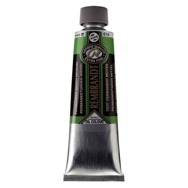 Rembrandt Olje 150ml – 614 Permanent green medium