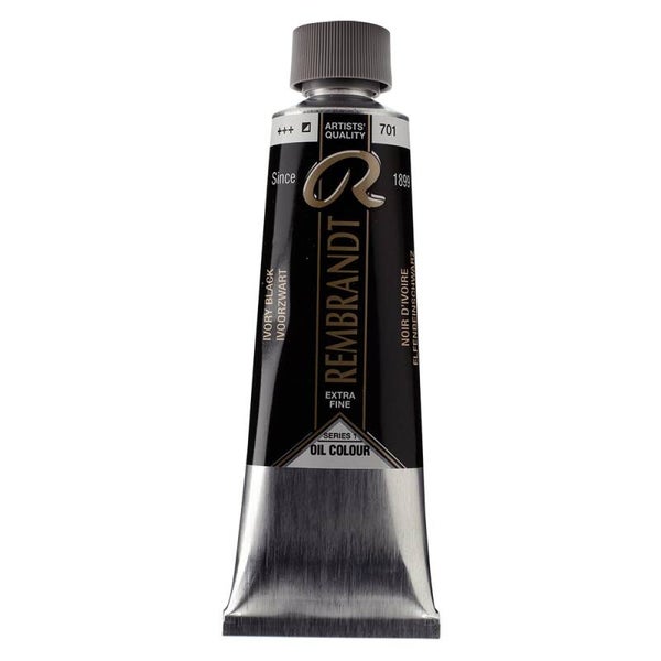 Rembrandt Olje 150ml – 701 Ivory black