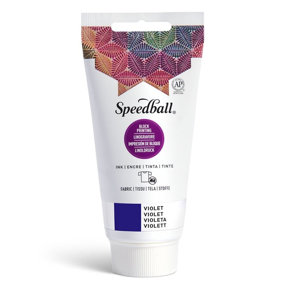 Speedball Fabric Block Ink 75ml – 3578 Fiolett