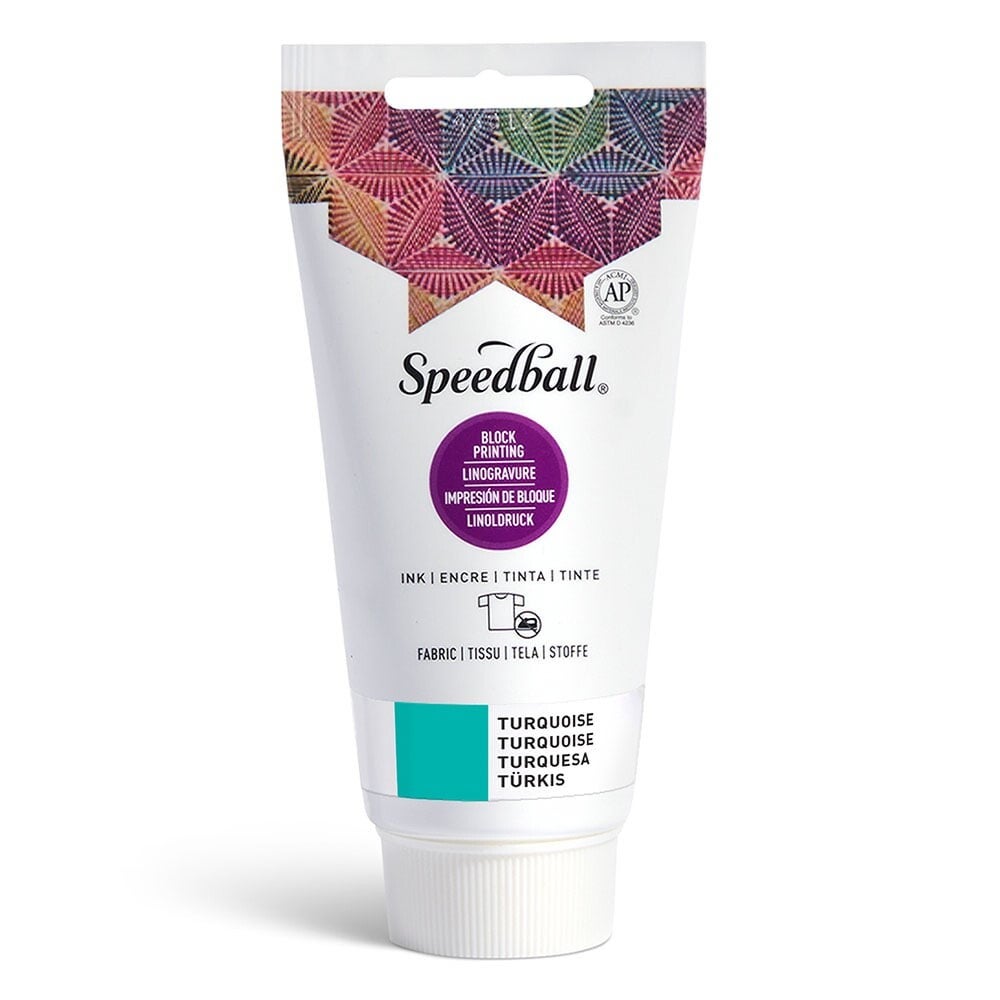 Speedball Fabric Block Ink 75ml – 3579 Turkis