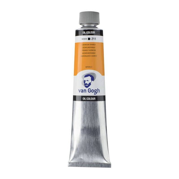 Van Gogh Olje 200ml – 211 Cadmium orange