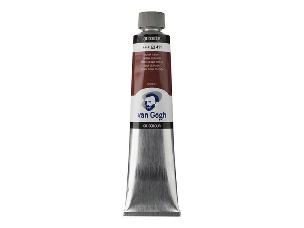 Van Gogh Olje 200ml – 411 Burnt sienna